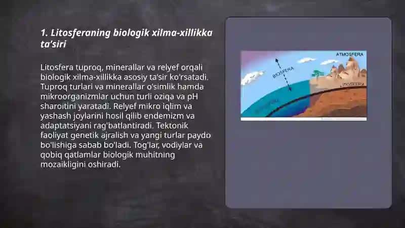 Litosferaning Ekologik Funksiyasi 3
