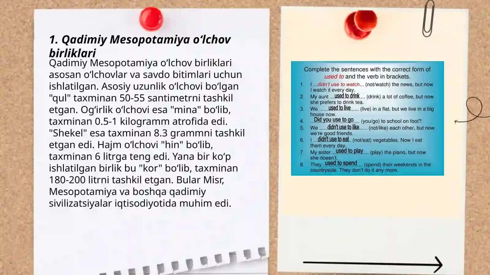 Qadimiy Mesopotamiya oʻlchov birliklari 3