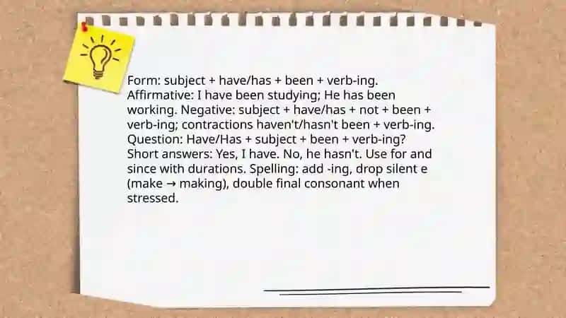 Present perfect continuos - Po'latova To'htaxon 3