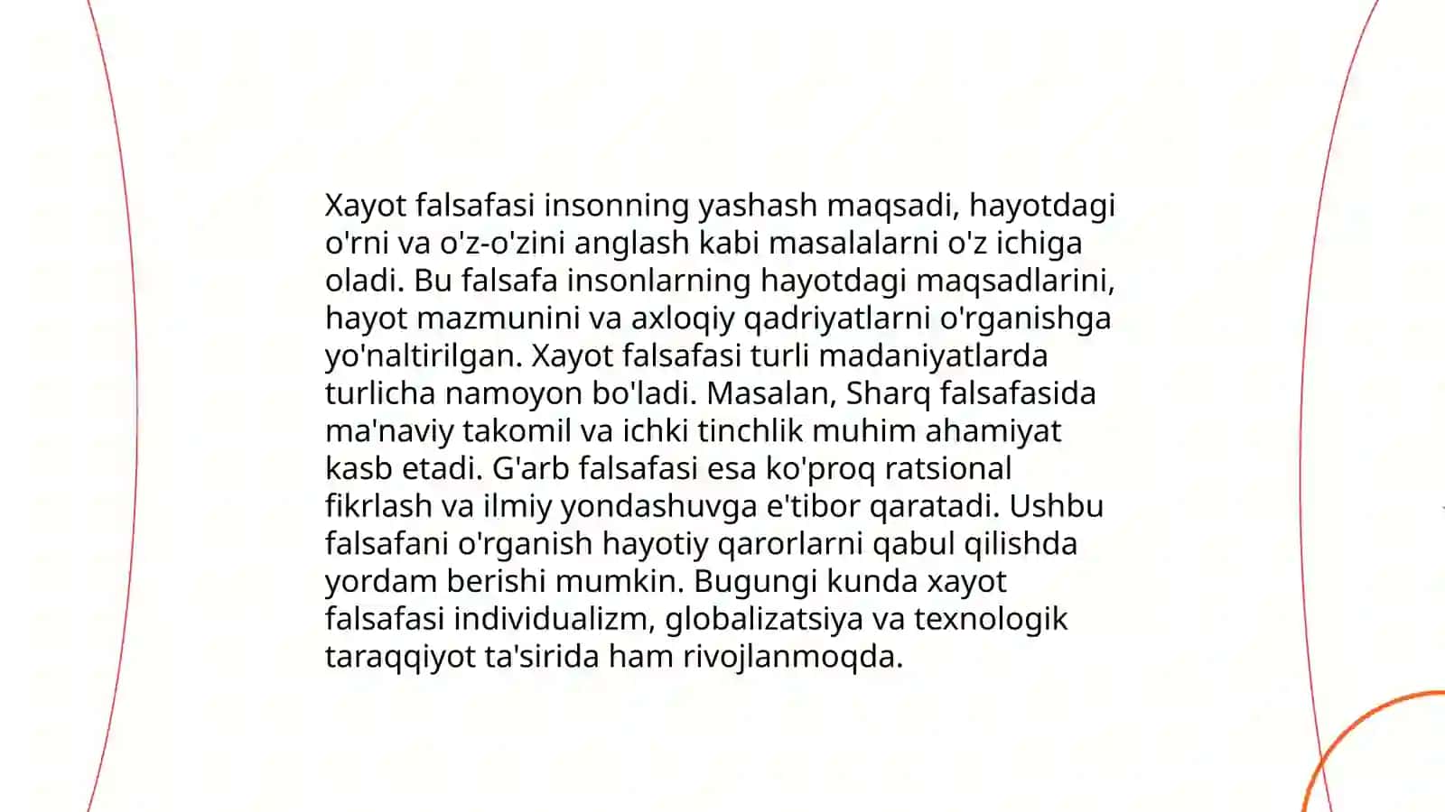 Xayot falsafasi 3