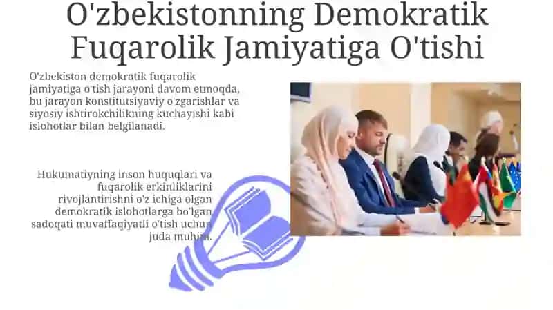 O'zbekistonda demokratik fuqarolik jamiyati 3