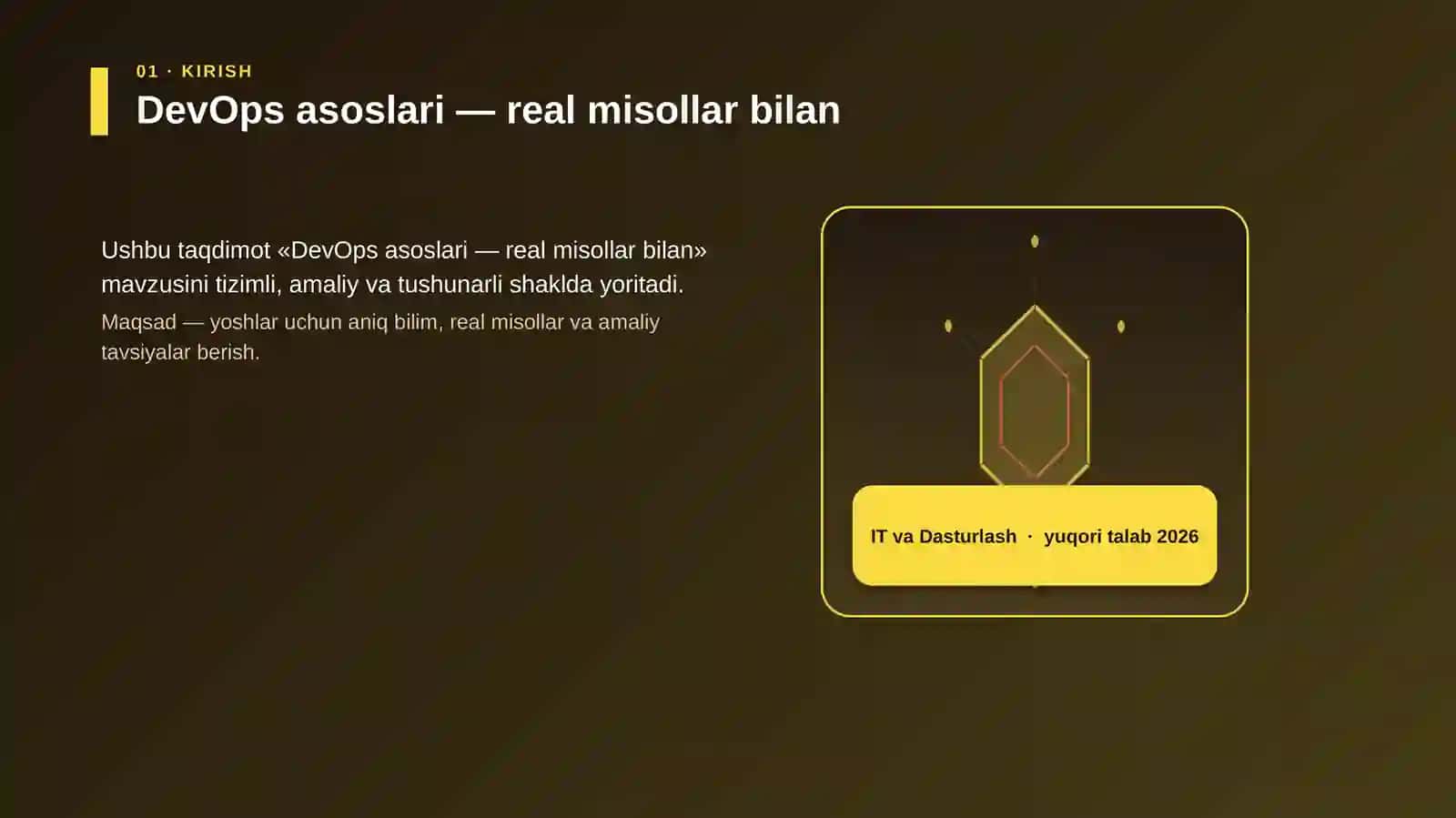 DevOps asoslari — real misollar bilan 3