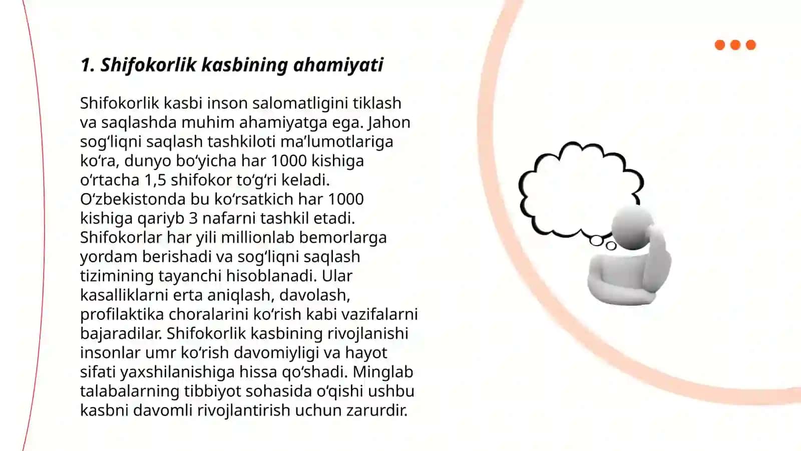 Shifokorlik kasbining ahamiyati 3