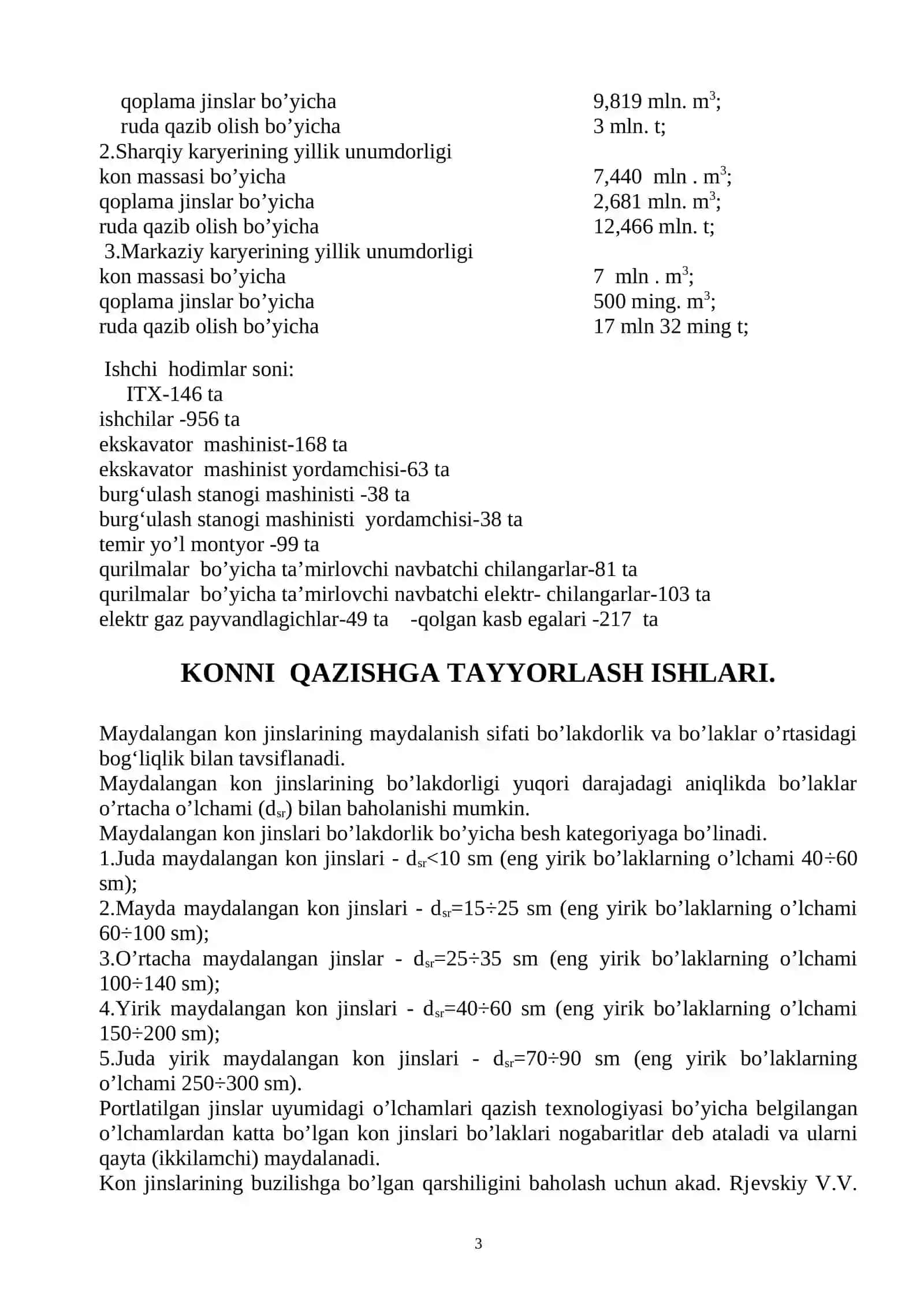 Hisoblash uchun kerakli ma’lumotlar 3