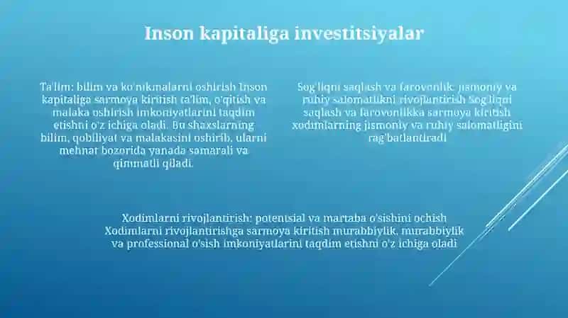 Inson Kapitali 3