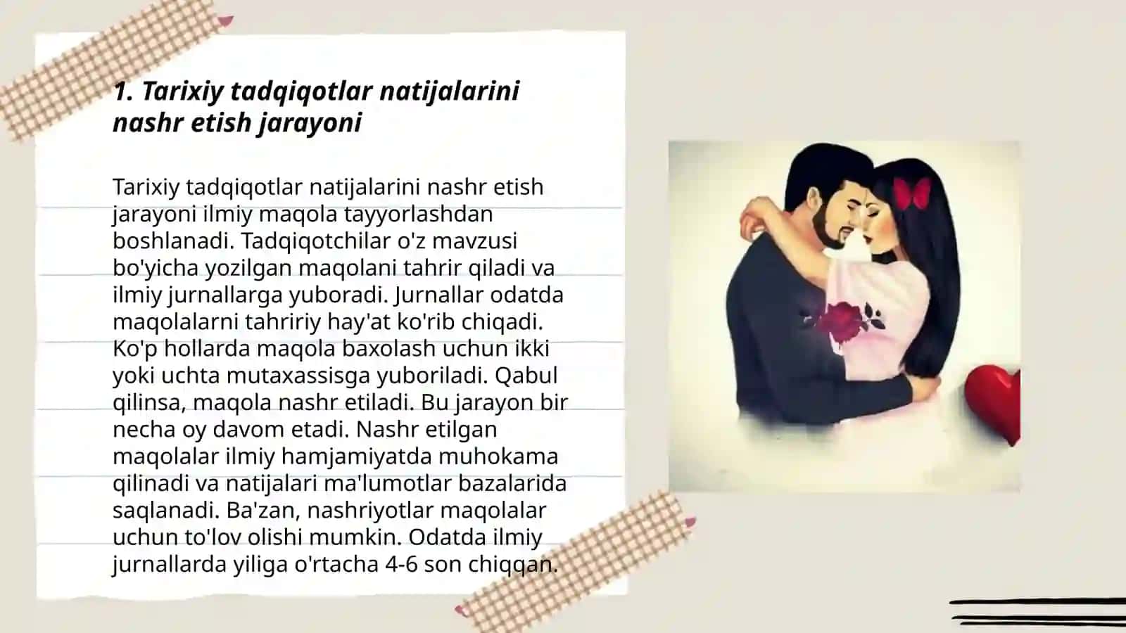 Tarixiy tadqiqot natijalarini aprobasiya va e'lon qilish usullari 3