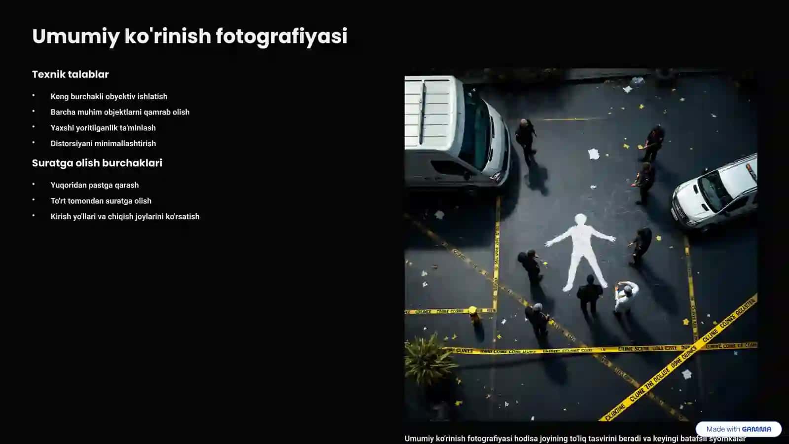 Kriminalistikada foto syomka turlari 3