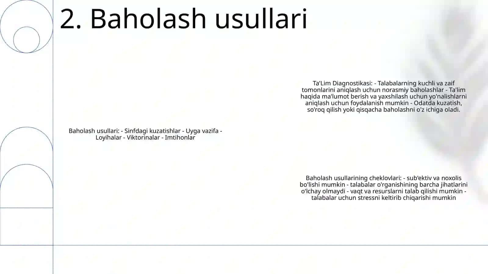 Ta'Lim Diagnostikasi 3