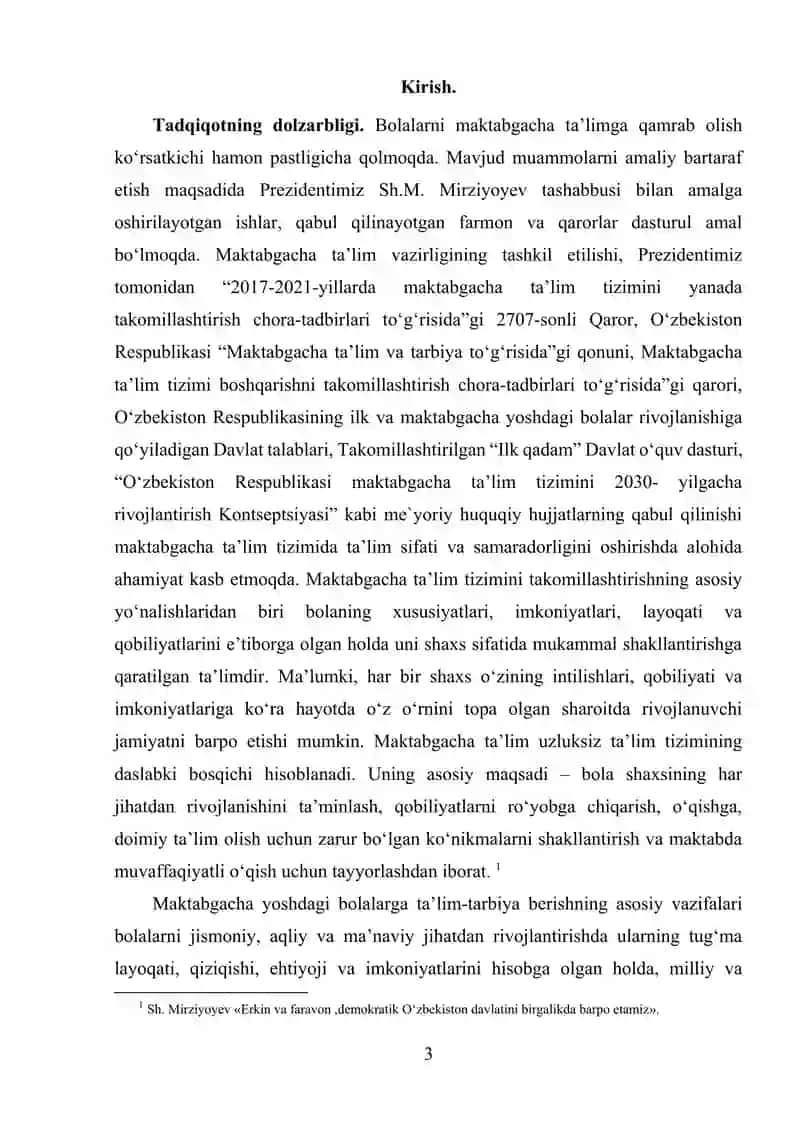 MAKTABGACHA TA’LIM TARBIYANI TASHKIL ETISH TEXNOLOGIYASI 3