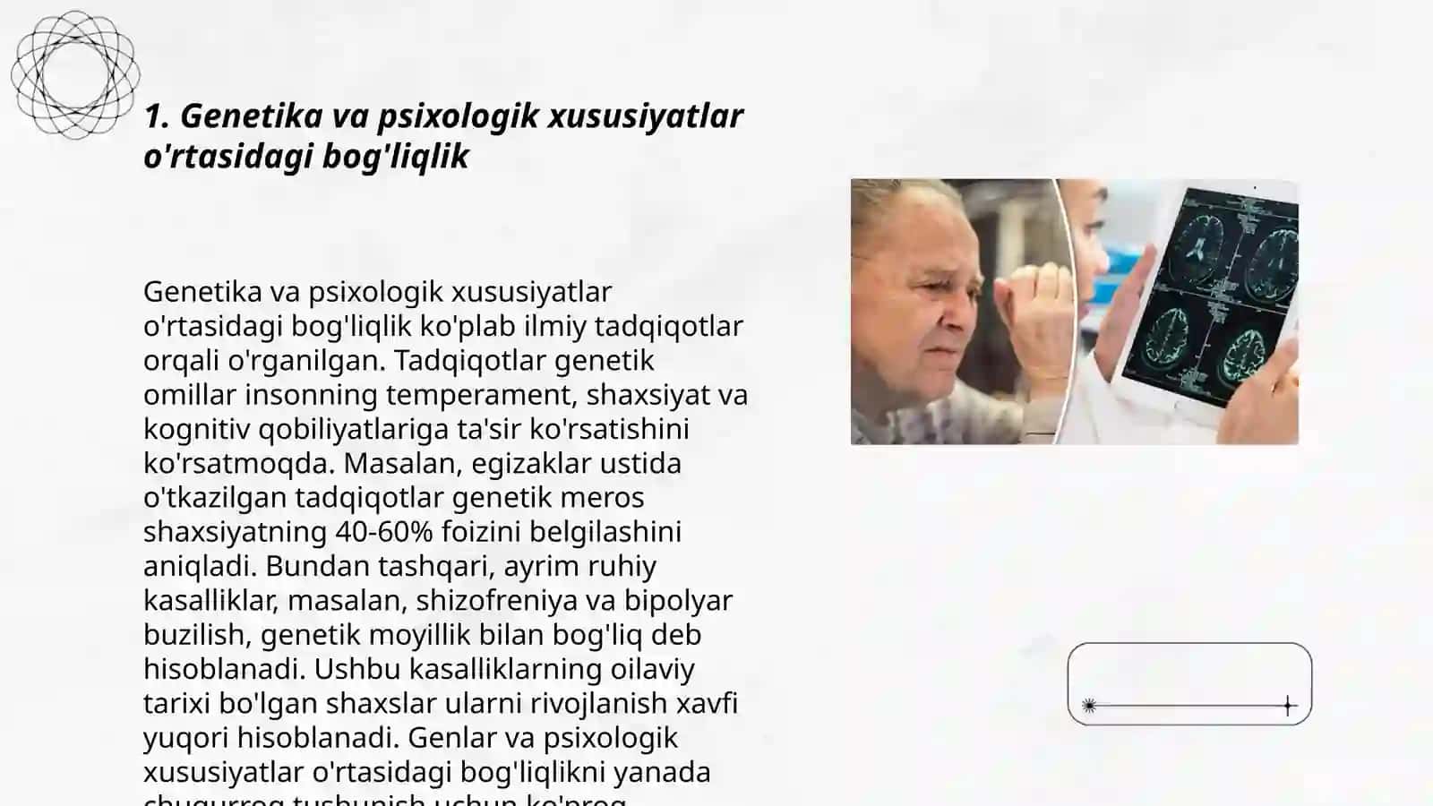 PSIXOGENETIK TADQIQOTLAR 3