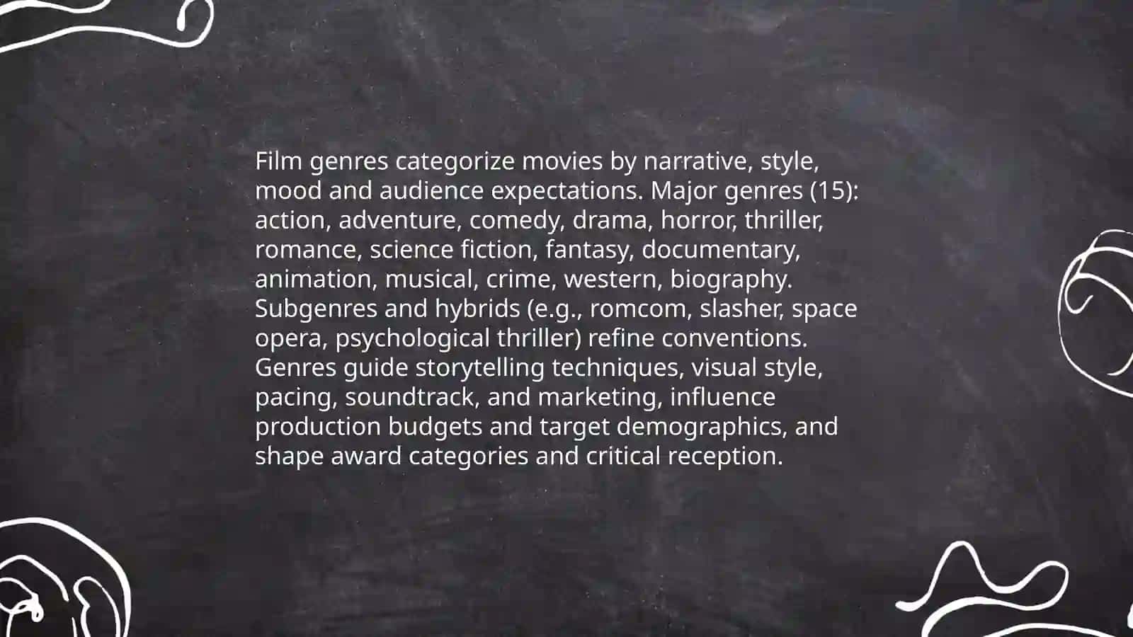 Film aud TV programs 3