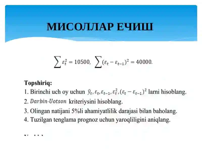 МИСОЛЛАР ЕЧИШ 3