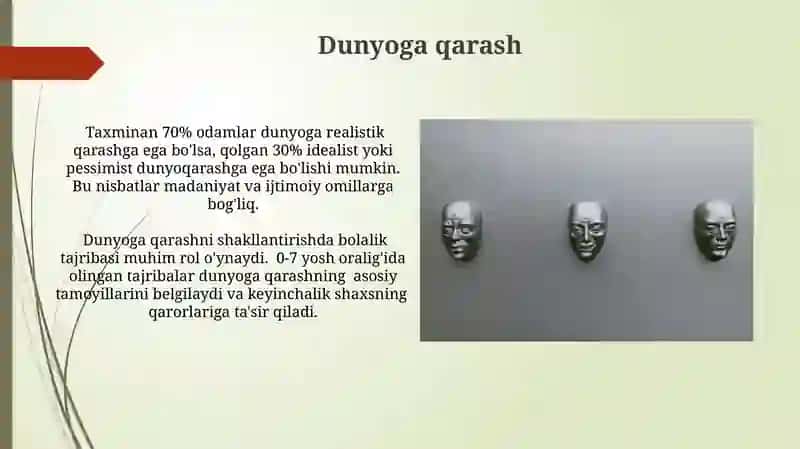 Shaxsiyatning Psixologik Xususiyatlari 3