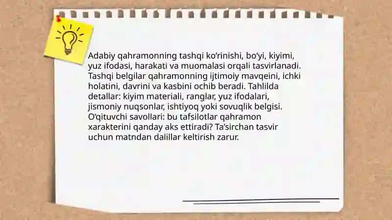 Adabiy qahramonlari tahlili 3