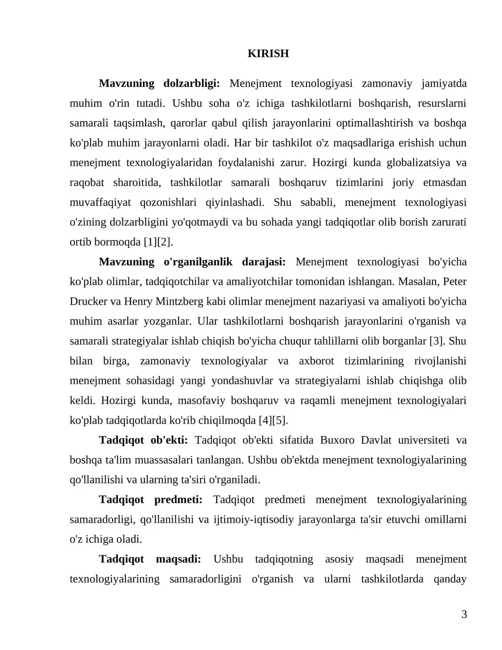 Menejment texnalogiyasi 3