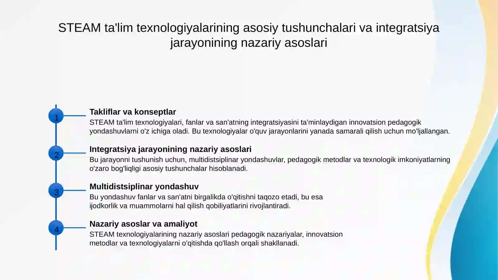 STEAM ta'lim texnalogiyasining intagratsion jarayoni 3