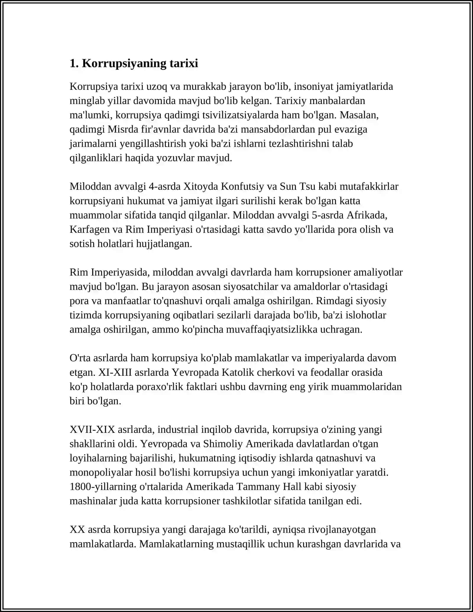 Korrupsiyaning Ma’nosi Yana Oning Akibetleri 3