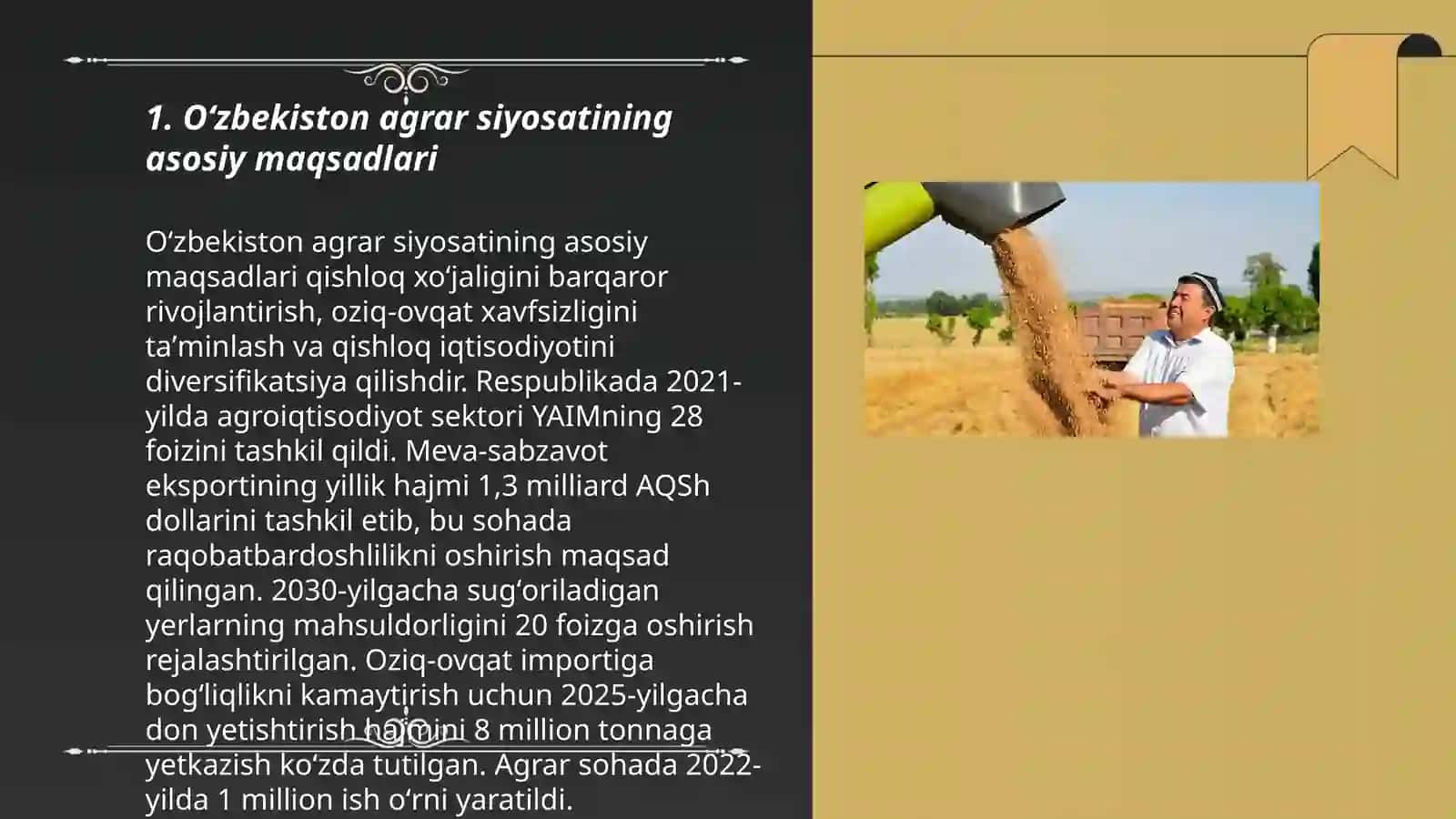Oʻzbekistonning agrar siyosati 3