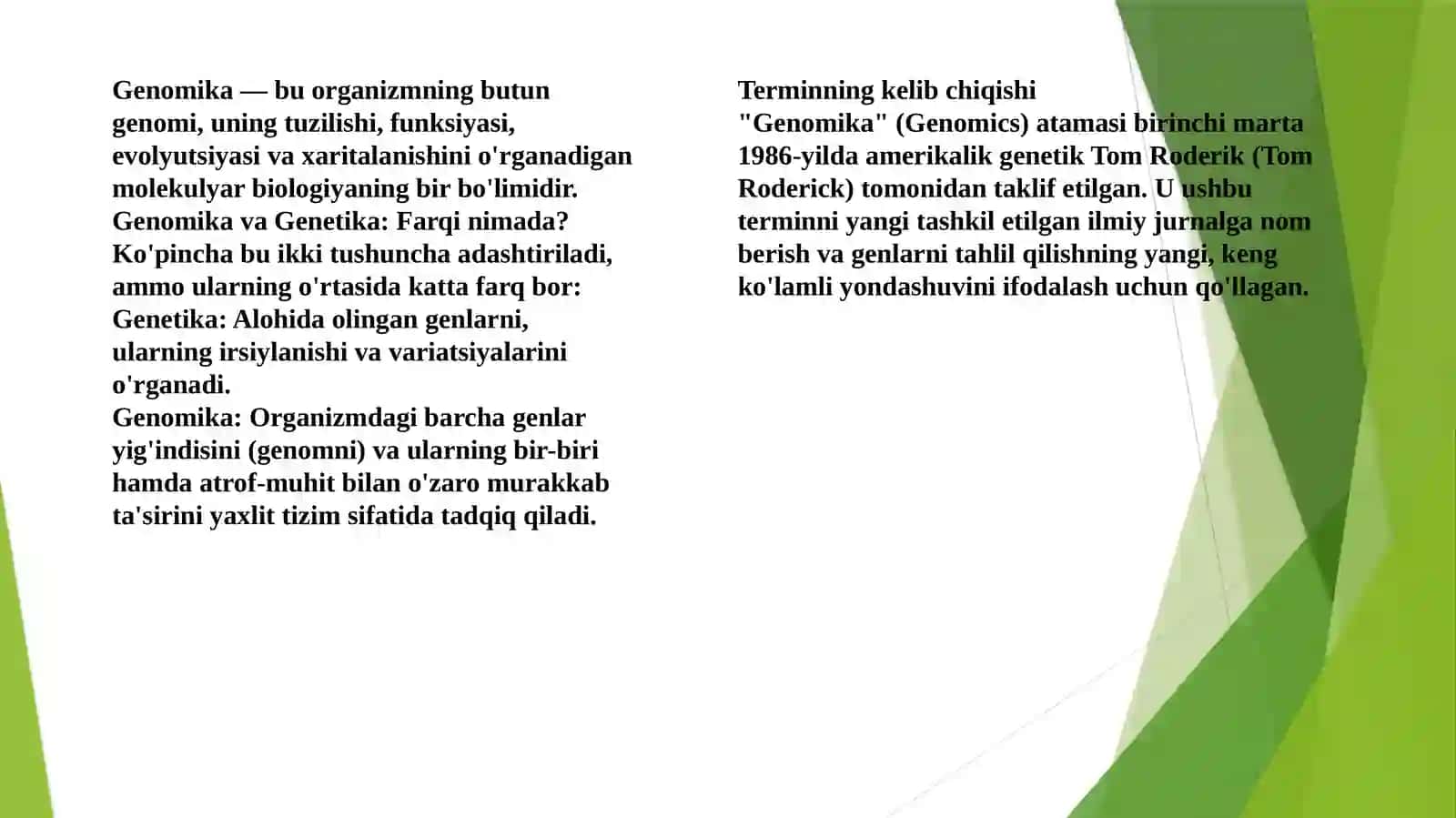 6-mavzu. Genomika tushunchasi va uning tarixi 3