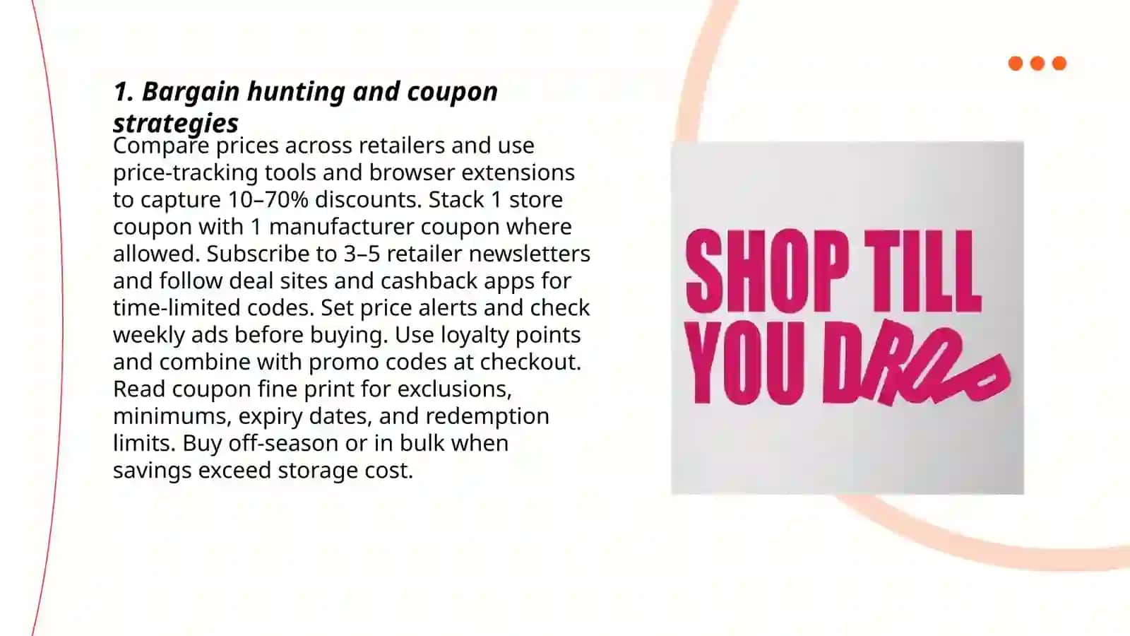 Shop till you drop 3