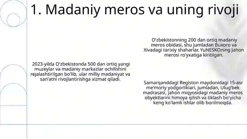 Yangi O'zbekistonda ijtimoiy va madaniy hayot 3