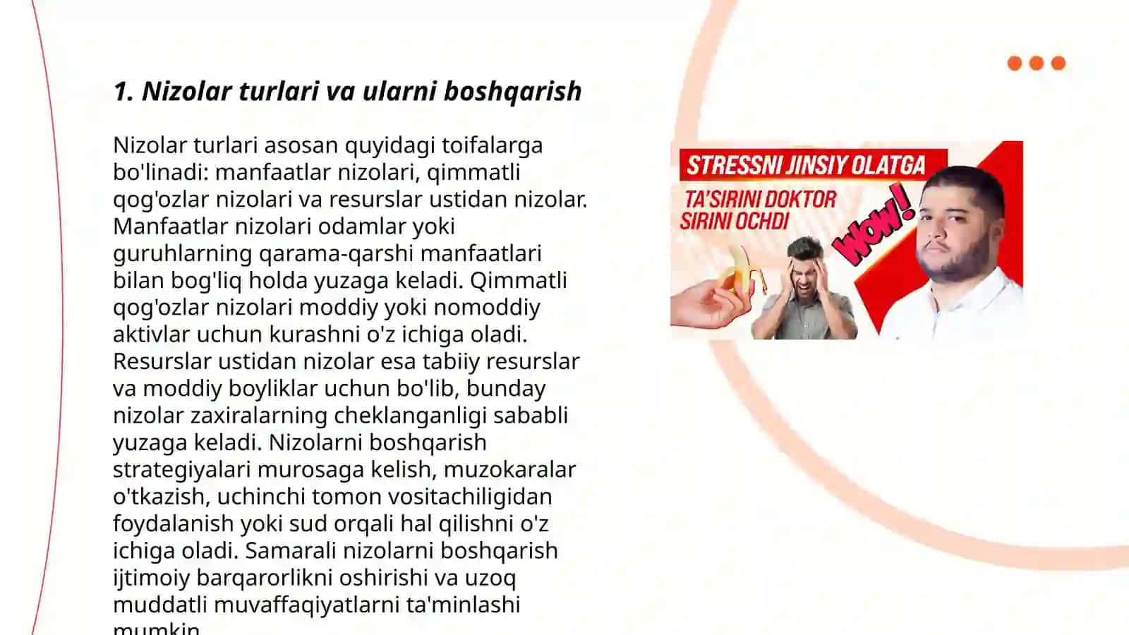 Nizo va stressni boshqarish 3