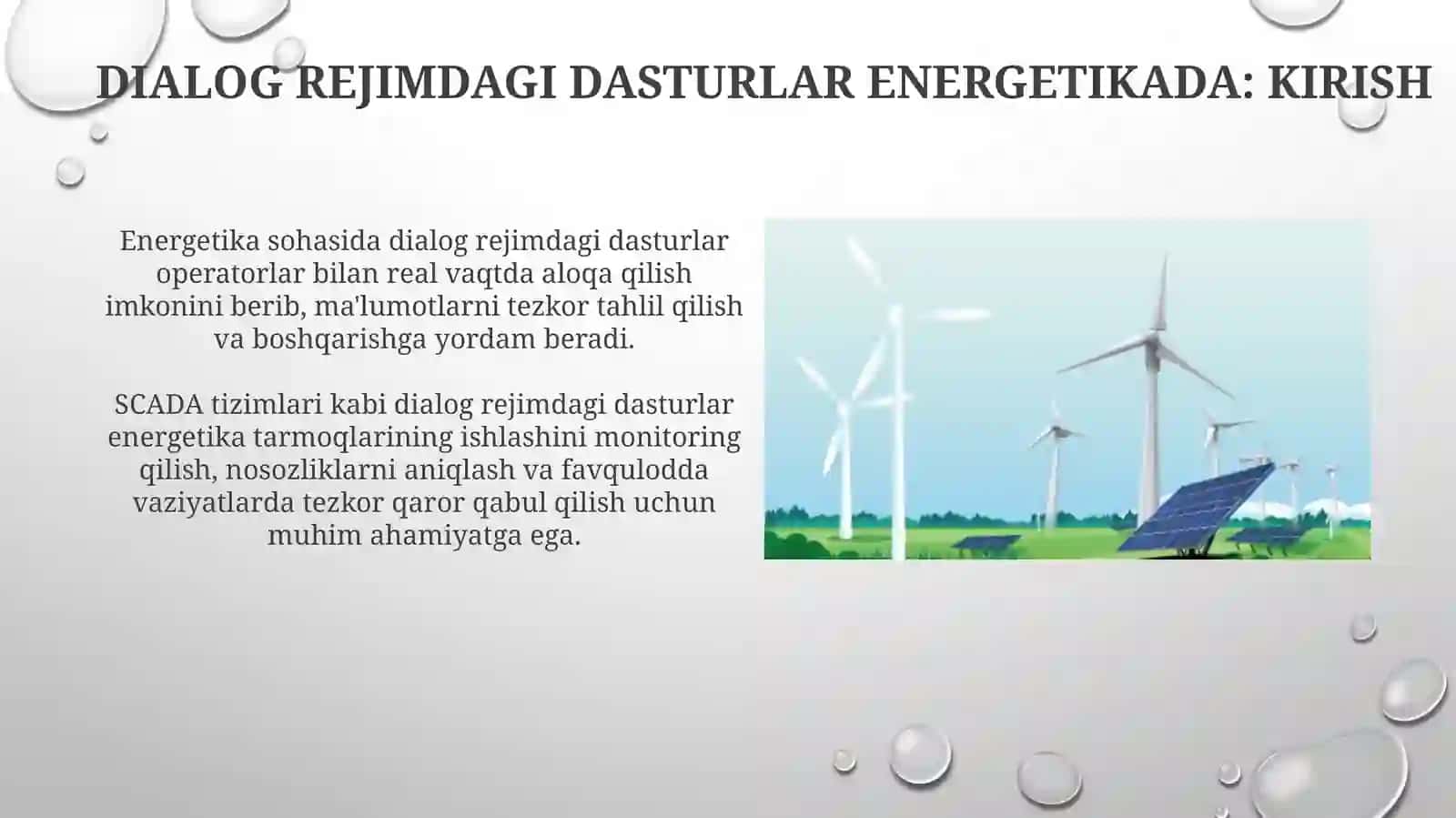 Energetikada dialog rejimdagi dasturlar: Umumiy koʻrinish va ahamiyati 3