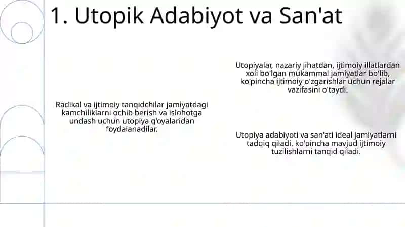 Utopiklar,marks va radikallar 3