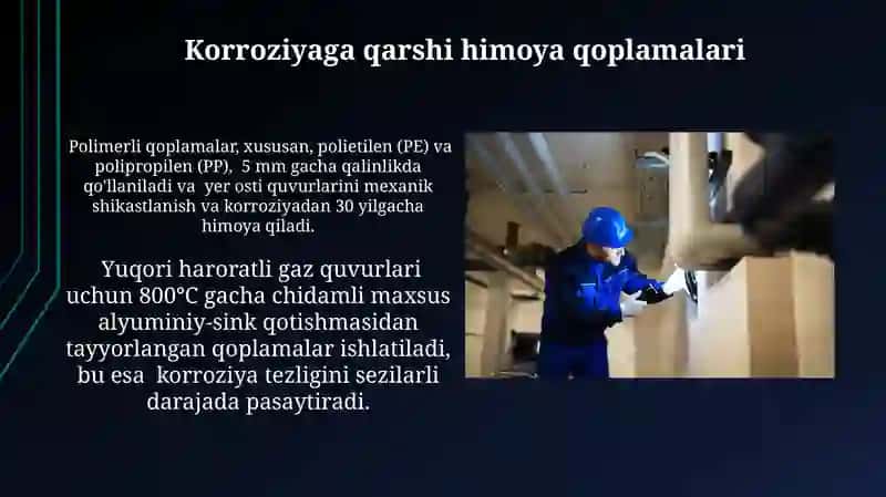 Gaz quvurlarning karoziyasiga qarshi kurashish usullari 3