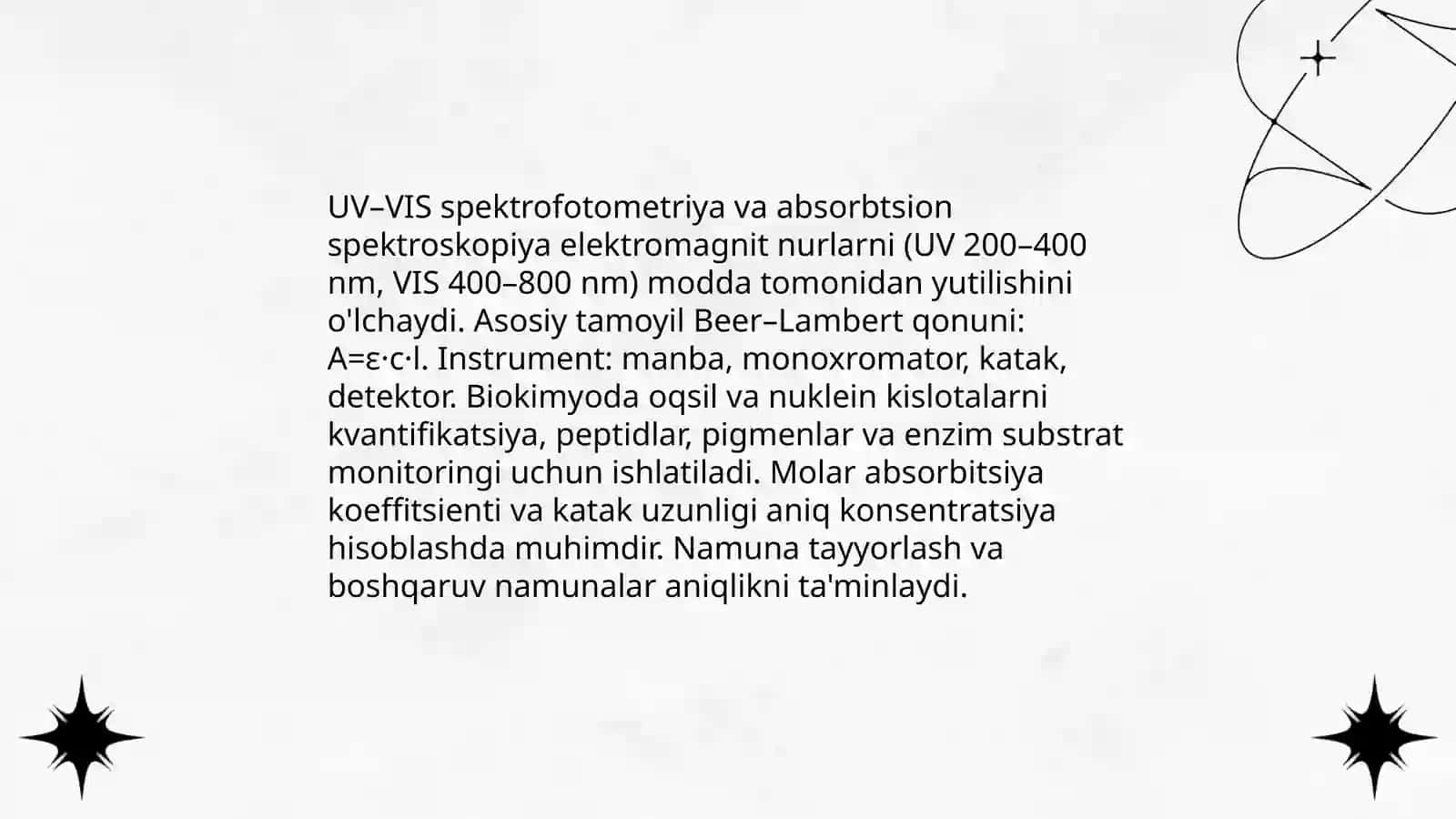 Biokimyoviy tadqiqotlar usullari 3