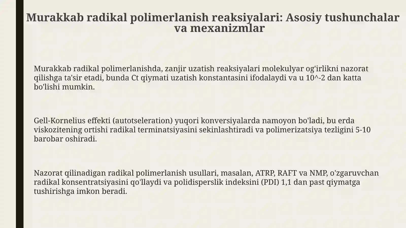 Kоmplеksrаdikаlpоlimеrlаnishrеаksiyalаrivаkinеtikаsi 3
