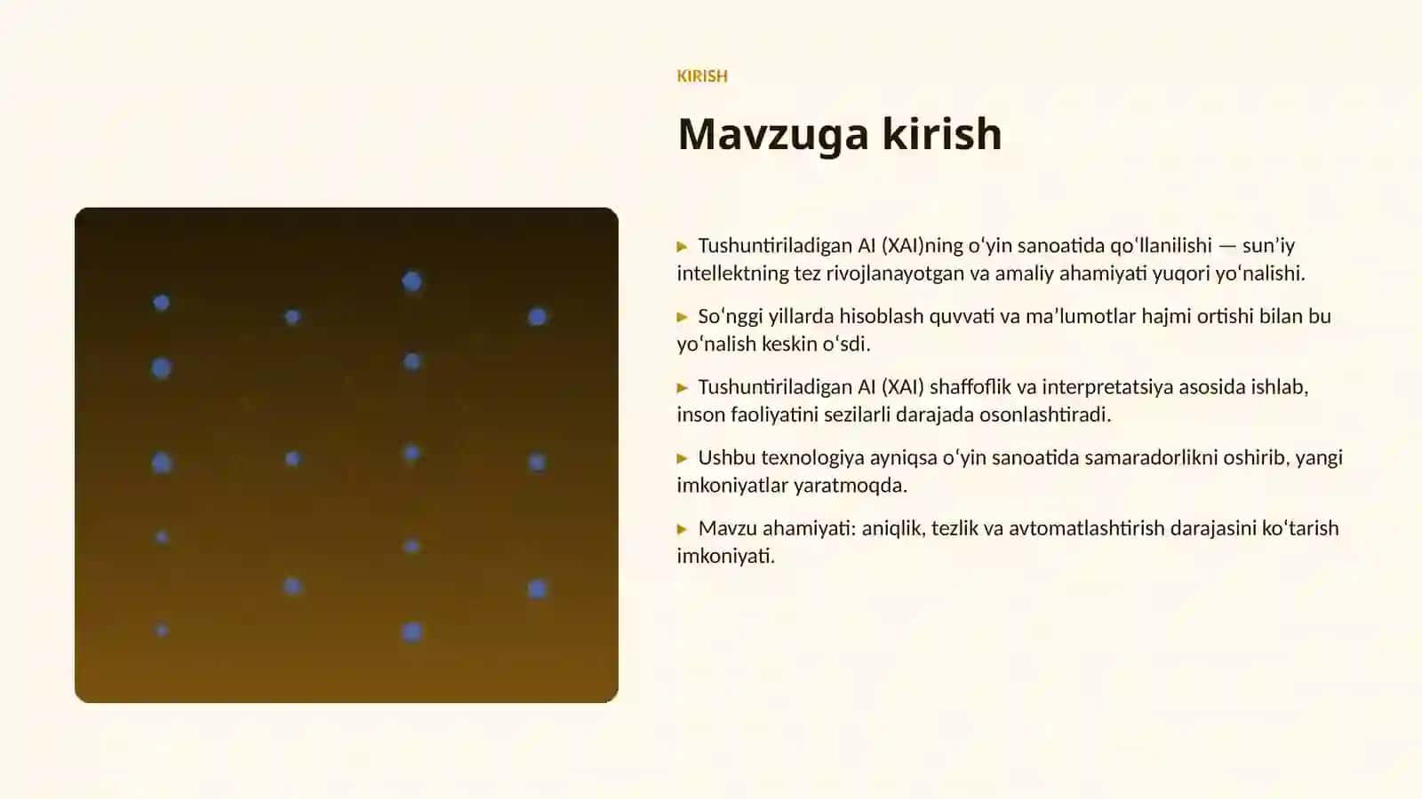 SUNʼIY INTELLEKT • PROFESSIONAL TAQDIMOT 3