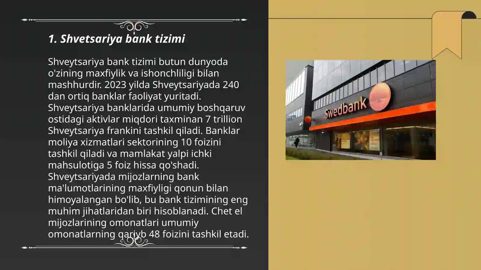 Shveytsariya Banklar 3