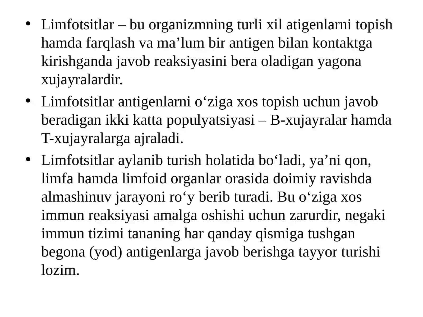 Immuntizimininghujayralari.T-va V-limfotsitlar.Monotsitlar 3