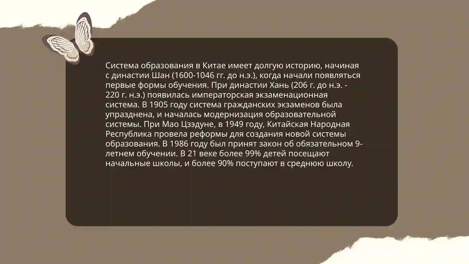 Особенности системы образования Китая,Испани и Сингапура 3
