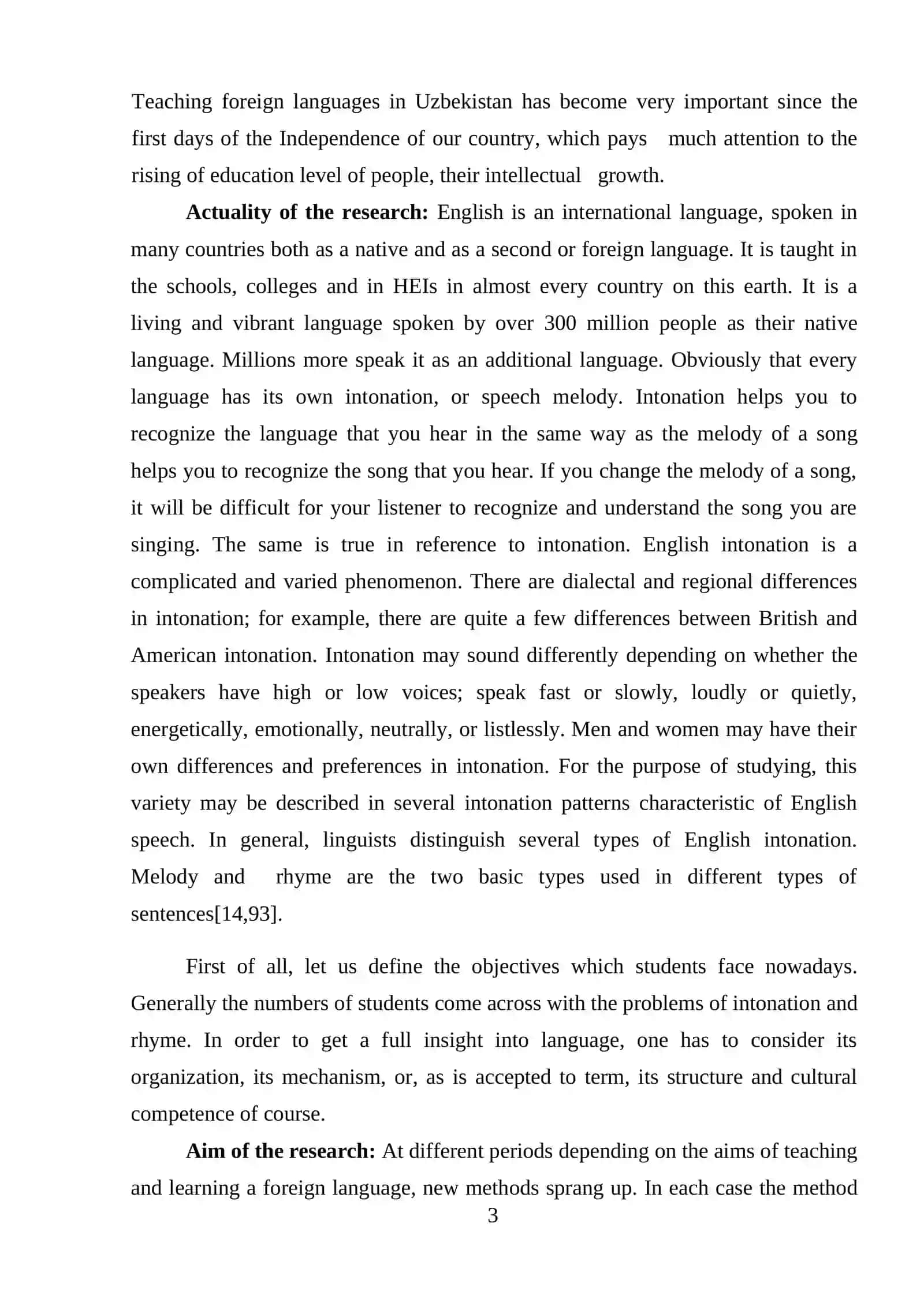 METHODS OF USING MELODY AND RHYMES IN EVERYDAY ENGLISH 3