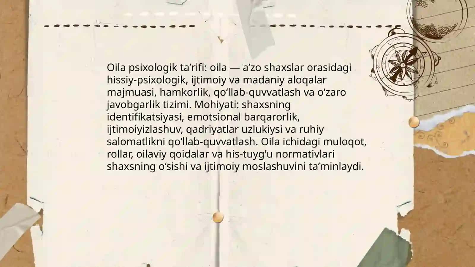 Oila tushunchasining psixologik mazmuni 3