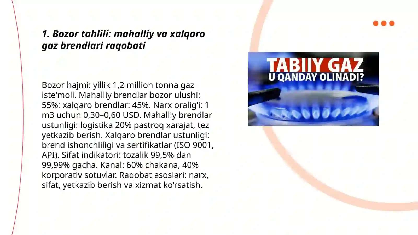 Eng sifatli gaz markasini aniqlash 3