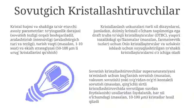 Sovutgich Kristallashtiruvchilar 3