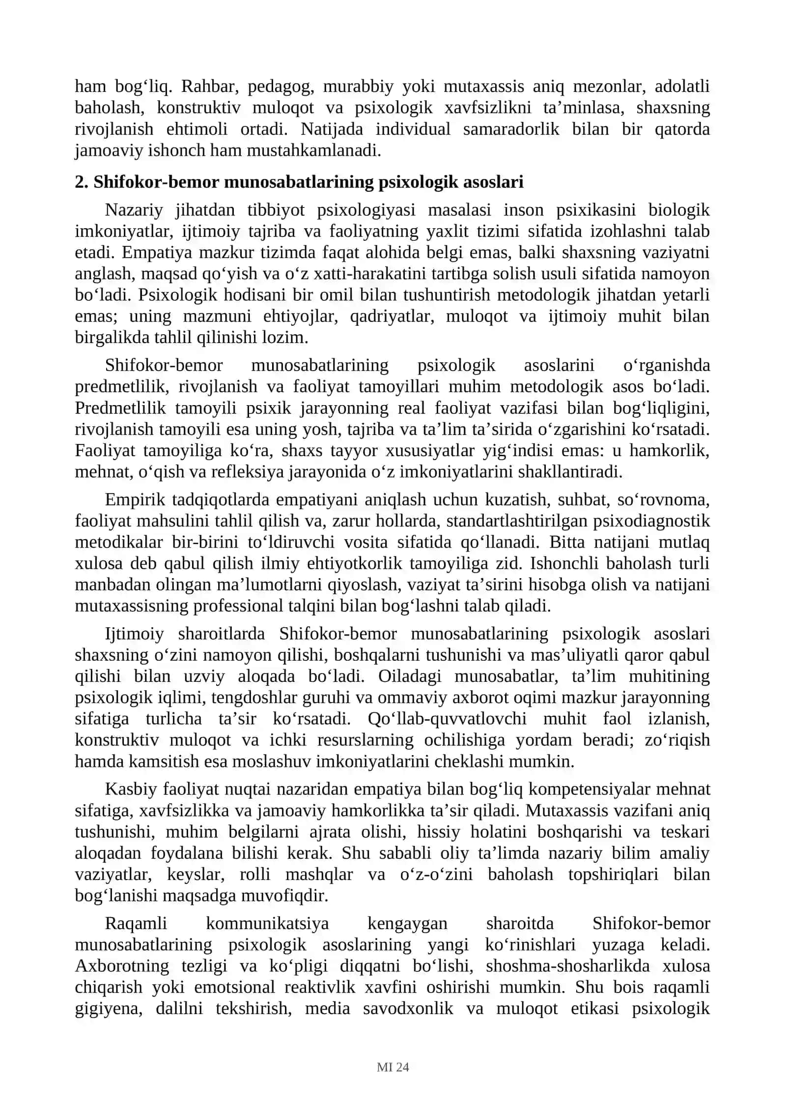 Tibbiyot psixologiyasi reja 3