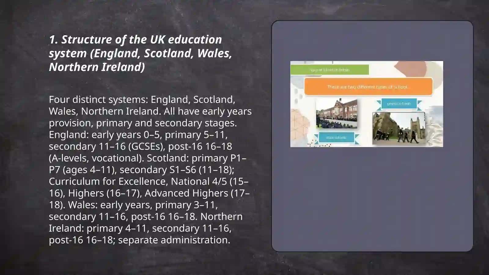 Education in the UK 3