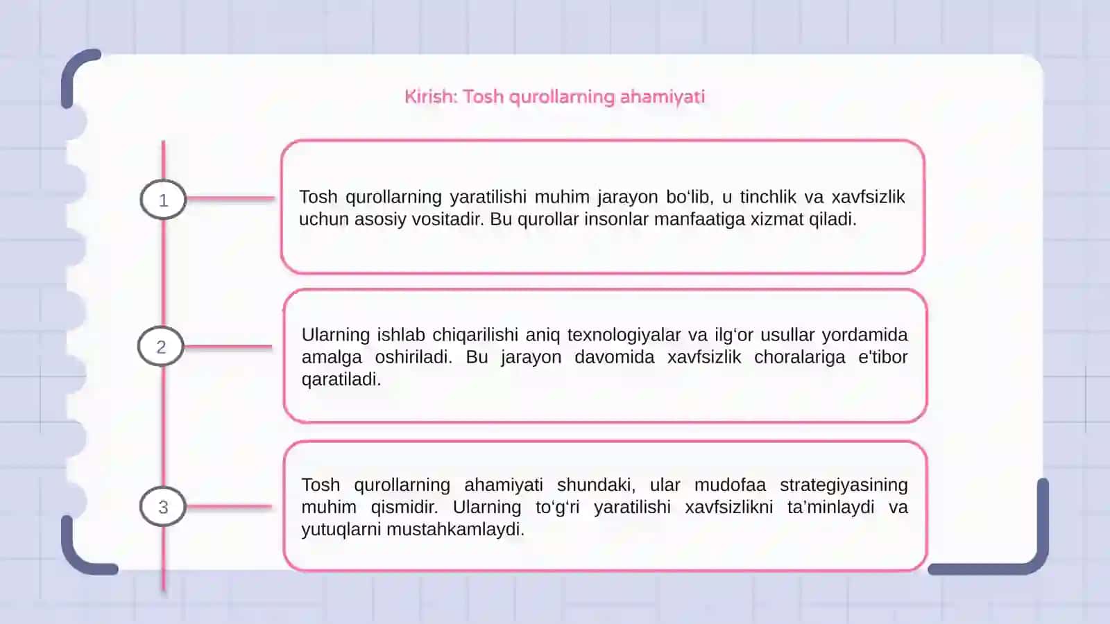 Tosh qurollarning yaratilishi 3