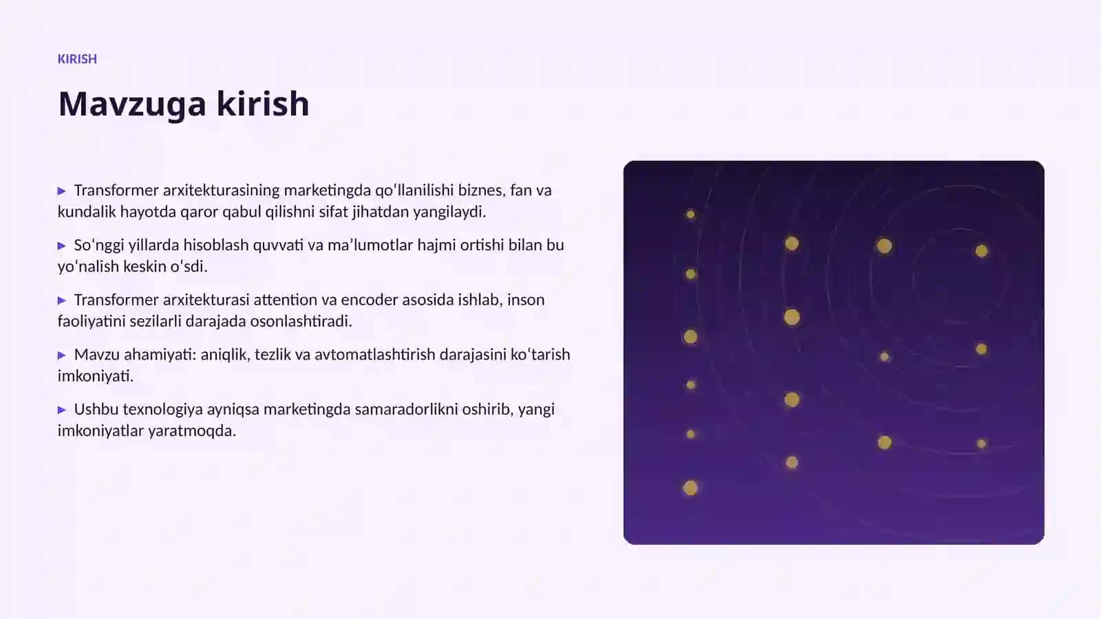 SUNʼIY INTELLEKT • PROFESSIONAL TAQDIMOT 3