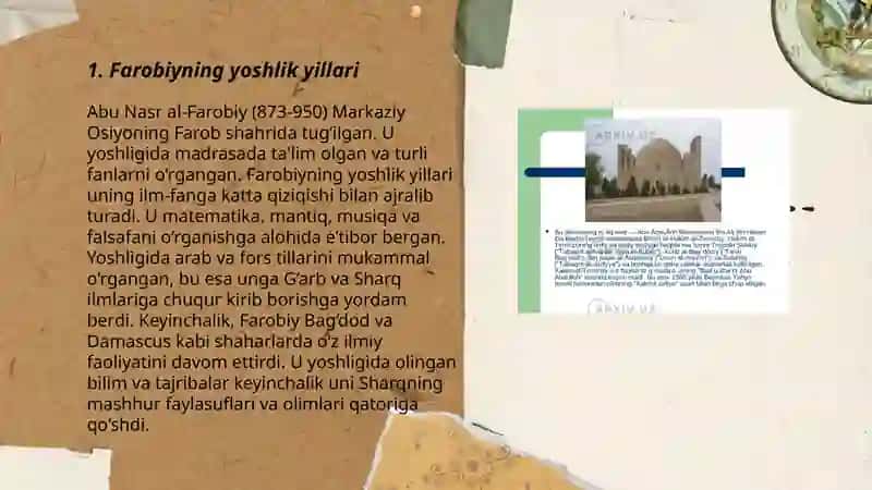 Abu Nasr Farobiyning hayoti va ijodi 3