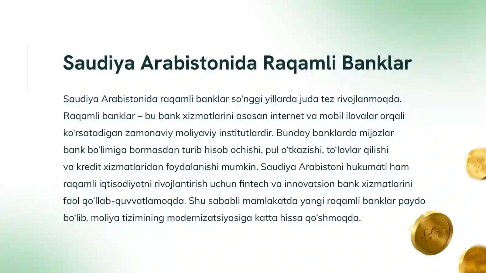 Saudiya Arabistoni da raqamli banklar 3