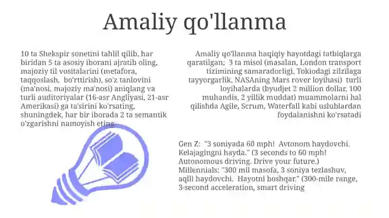 Amaliy qo'llanma 3