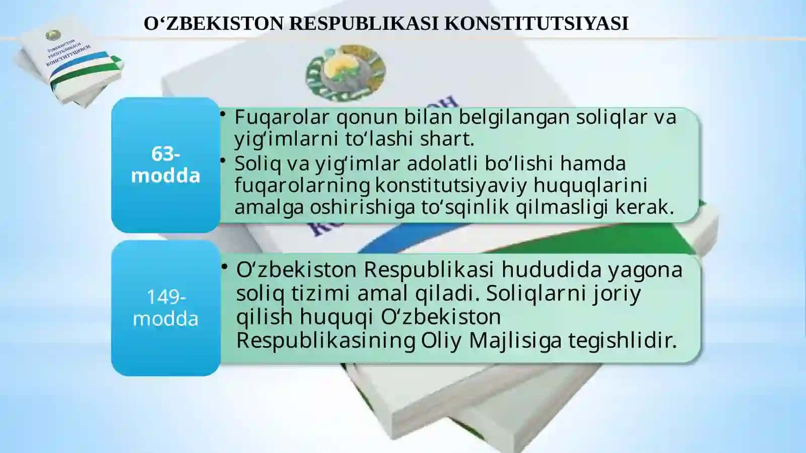 Soliqlar va soliqqa tortish 3