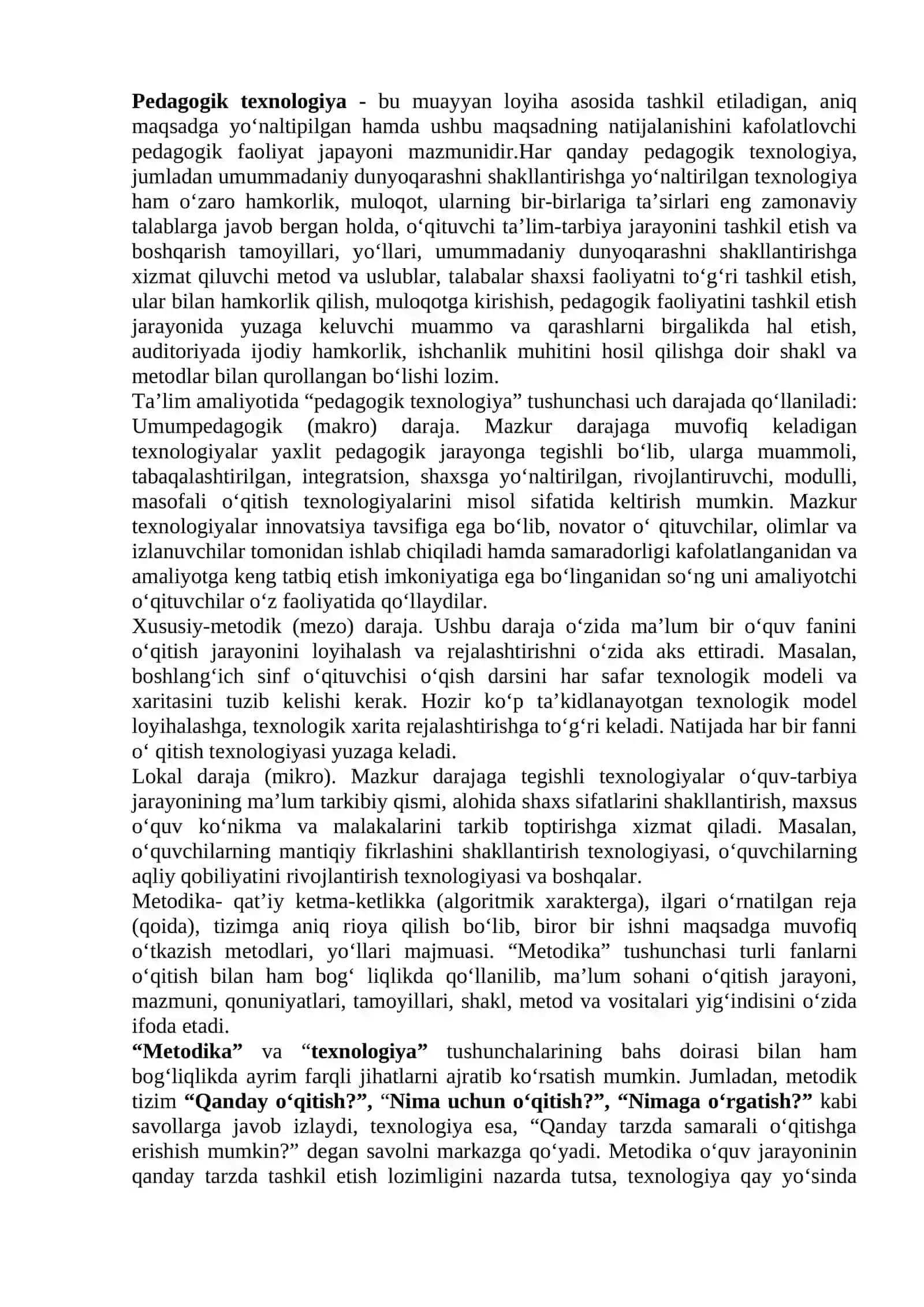 Ta'lim metodlari va vositalari 3