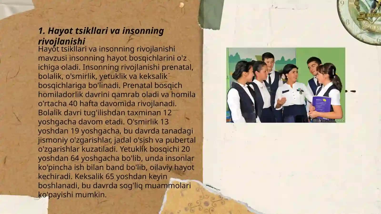 Insonning hayoti davridagi akme cho'qqisi 3