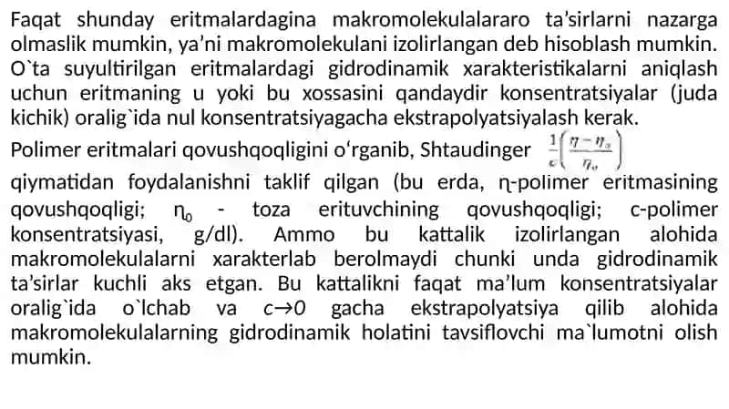 MOLEKULYAR MASSANI ANIQLASH USULLARI 3